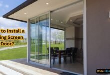 how to Install a Sliding Screen Door