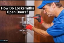 how do locksmiths open doors