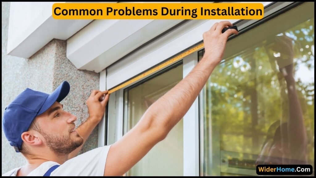 Common Problems During Installation of Garage Door Retractable Screen