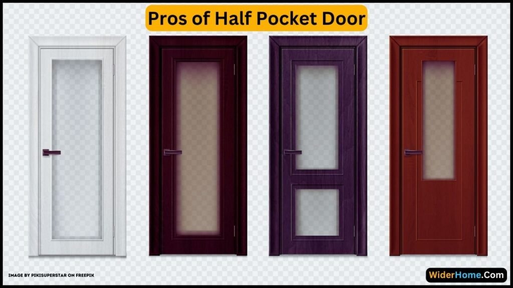 Half Pocket Door