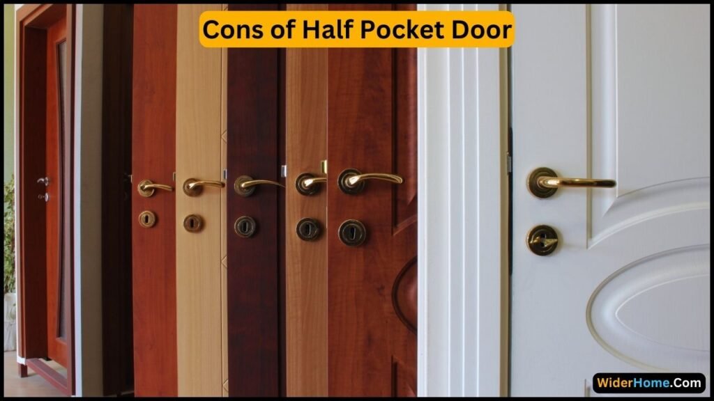 Half Pocket Door