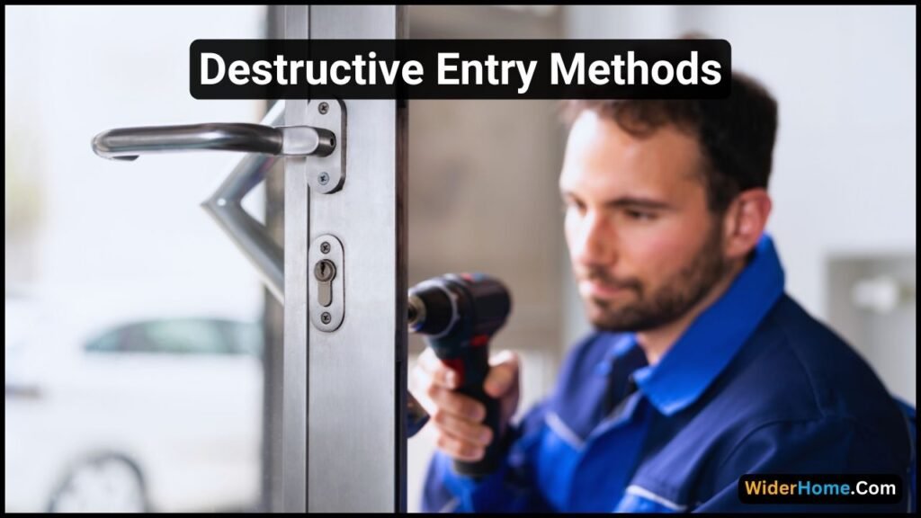 destructive entry methods of doors