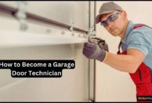 how to become a garage door technician