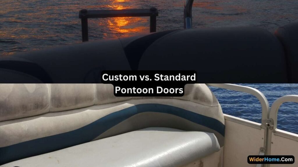 Custom vs. Standard Pontoon Doors