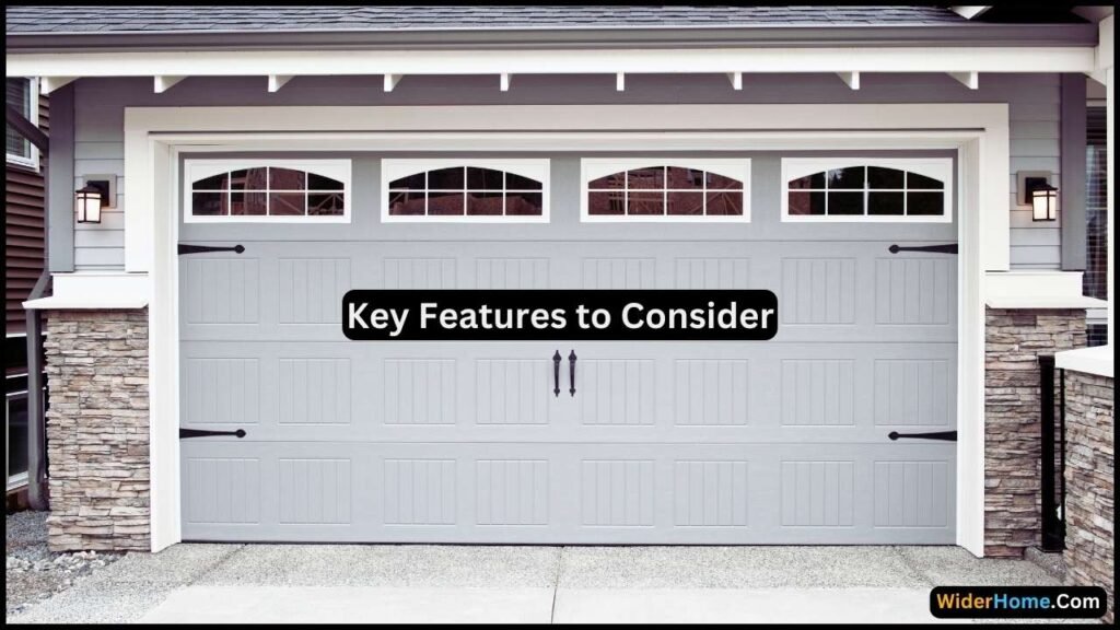 Key Features to Consider Garage Door Weather Stripping