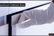 aluminium cabinet door