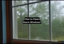 how to clean storm windows